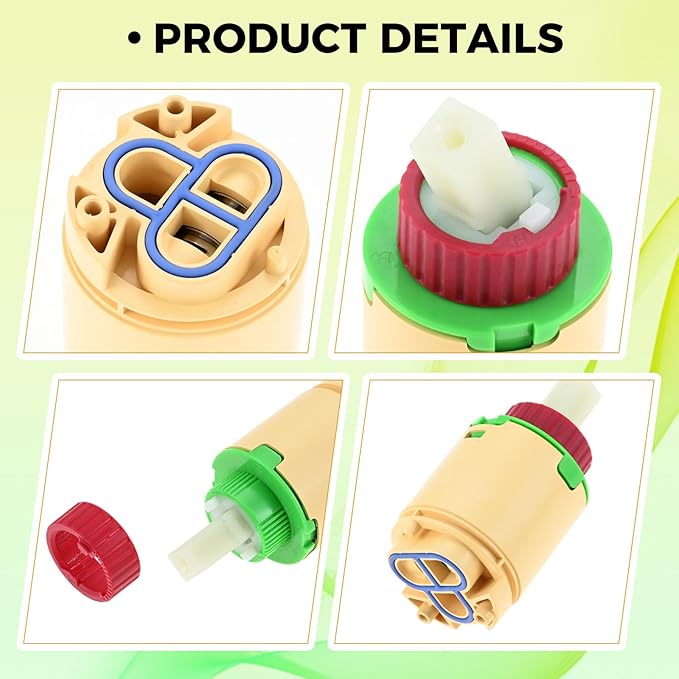 Mgoodoo HJ-40 (JL01GJ) Shower Cartridge Replacement Fit for 40mm Diameter Shower Cartridge Most Brands Shower and Tub Cartridge
