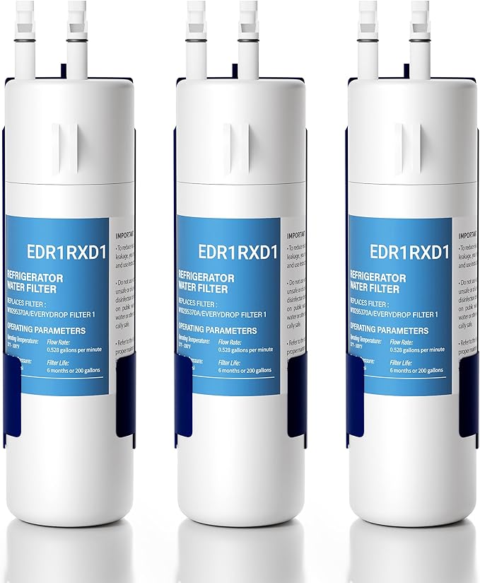 W10295370A Replacement, Compatible With EDR1RXD1, WHR1RXD1, W10295370, KAD1RXD1, Kenmore 46-9081, 9930, 46-9930, 9081, 3 Pack
