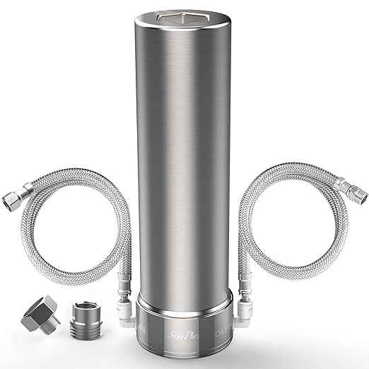 SimPure Y7P Countertop RO Water Filter + SimPure V7 Under Sink Water Filter