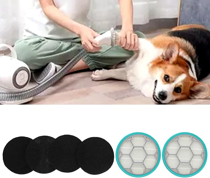 Hepa Filter Sponge Replacement Parts For Neakasa/Neabot P1 Pro Pet Grooming Kit & Vacuum Cleaning Parts - AquaVibe