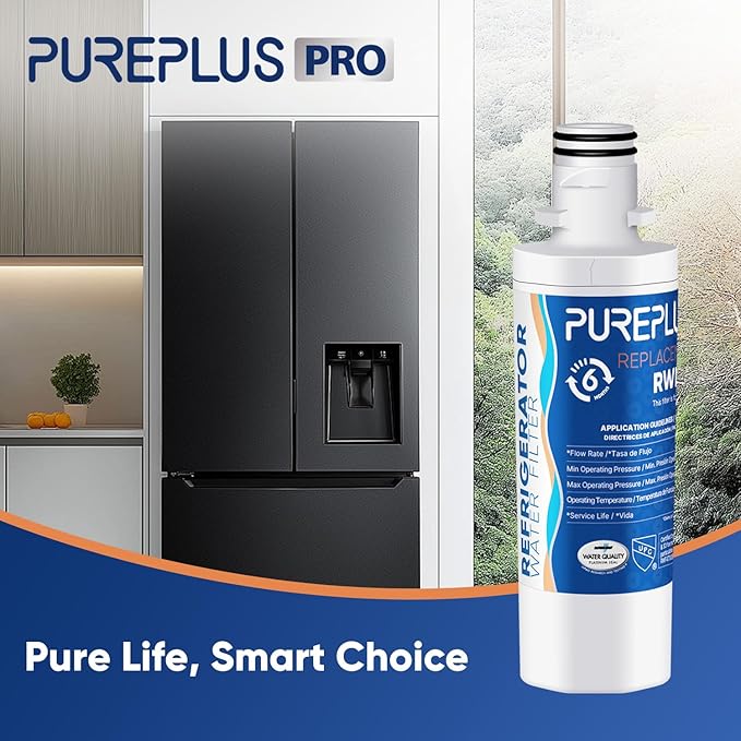 PUREPLUS ADQ747935 NSF 53&42 Certified Replacement for LT1000P LT1000 Kenmore Elite 9980 LT1000PC, MDJ64844601 ADQ74793501, LMXS28626S, LFXS26973S, LT120F Refrigerator Water, 3Pack