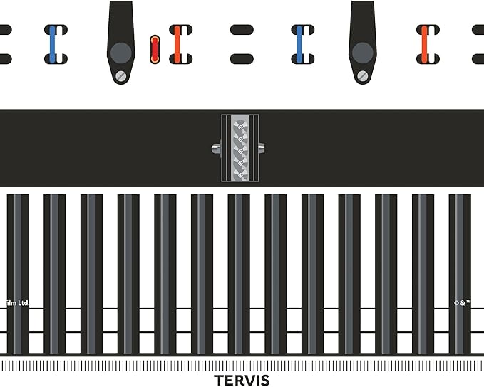 Tervis Venture Water Bottle Star Wars - Lightsaber Detail Triple Insulated Tumbler Travel Cup Keeps Drinks Cold & Hot, 26oz, Stainless Steel