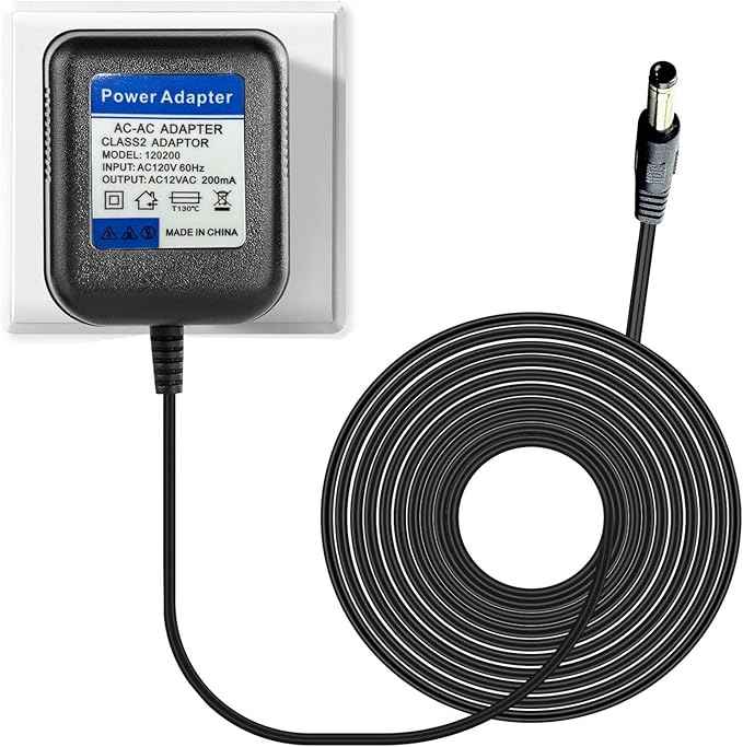 12V AC Adapter Compatible with PetSafe Drinkwell 360 Water Fountain for Pump (PAC00-13206), Fits for D360WB-RE D360-RE PWW00-13705 Multi-Pet Stainless Steel Dog and Cat Water Fountain