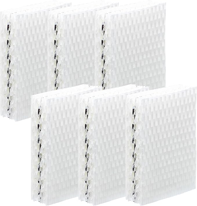WF813 Humidifier Filter Compatible with Equate EQWF813, EQ-2119-UL, Relion RCM-832N RCM832, ProCare PCWF813, PCCM-832N, Cool Mist Humidifier Replacement Wick Filter 6 Pack