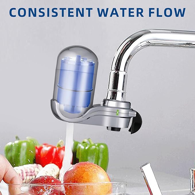 Water Filter Replacement For PUR, PUR PLUS Faucet Filtration Systems, Fit Sink RF-9999, FM-3700, FM-2500V, PFM400H, RF-3375, Faucet Mount Water Filters 3 Pack