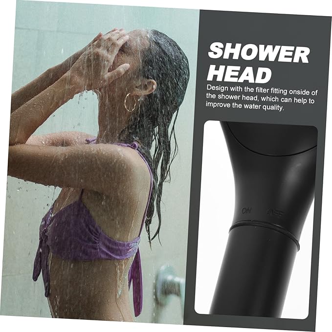 Shower Head Showering Spray Head Handheld Bathroom Spray Head Shower Sprinkler Head Shower Top Sprayer Shower Filter for Hard Water Shower Sprayer Head Nozzle Take a Bath Abs