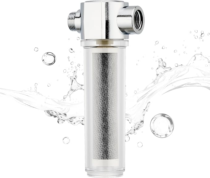 VITAMAX ACF Shower Filter – 3-Stage Filtration System for Chlorine & Sediment – Tool-Free Installation