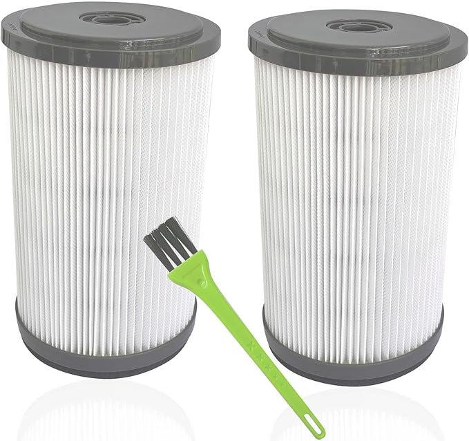 P770 Vacuum Filter Compatible with Ryobi 18-Volt ONE+ 6 Gal Cordless Wet Dry Vacuum Filter 313052002 (2 Packs，Grey) - AquaVibe