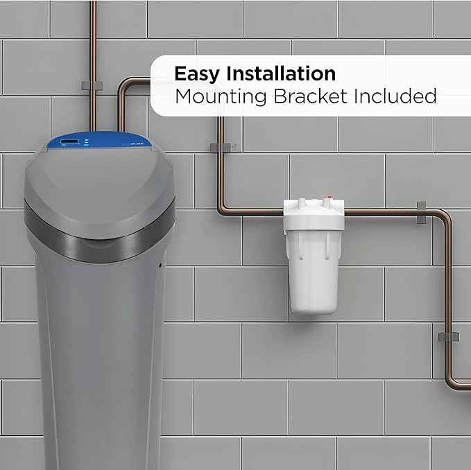 EcoPure EPWO4 Universal Large Capacity Whole House Water Filter Housing - NSF Certified - Premium Filtration System - Built to Last