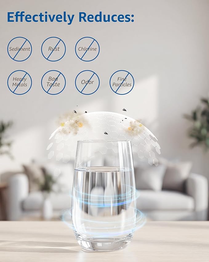 Replacement for Zero Water Pitchers and Dispenser ZR-001 ZR-004 ZP-006 ZR-017, Five-Stage Filter System, Reduce Lead, Chromium, PFOA/PFOS by GAMOTH, 4 Count
