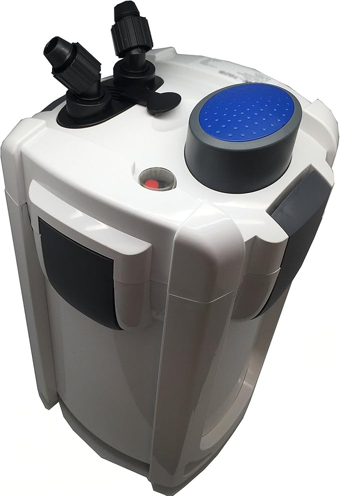 Sun HW-704B 525 GPH 5-Stage External Canister Filter with 9W Uv Sterilizer