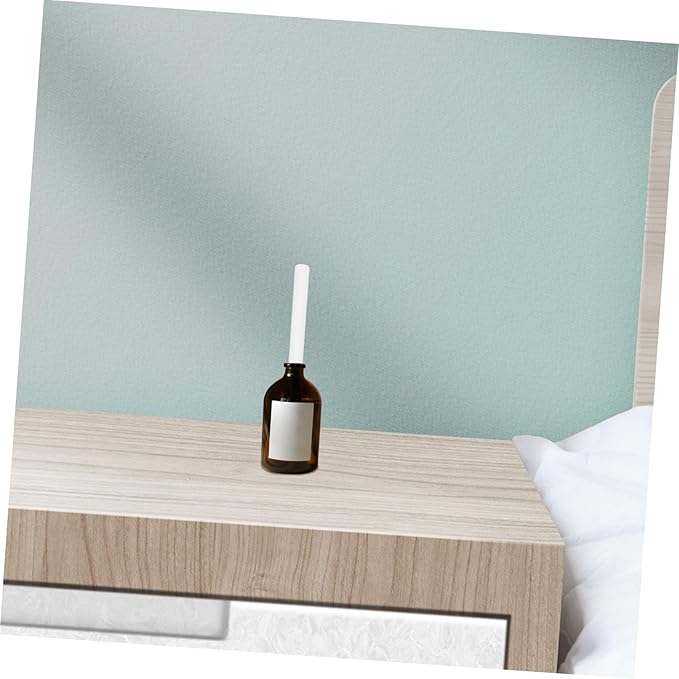 50pcs White Diffuser Sticks for Humidifiers 8x100mm Aromatherapy Replacement Sticks Essential Oil Diffusing for Home and Car Fragrance - AquaVibe