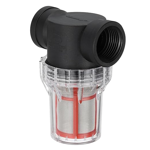 PATIKIL 1 Inch Female In-Line Strainer with 200 Mesh Stainless Steel Filter Screen Water Pump Filter for Garden Irrigation Pressure Washer Inlet