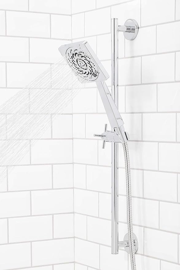 Speakman VS-5001-E15 Kubos Exhilaration High Pressure Hand Held Shower Head, 1.5 GPM, Polished Chrome