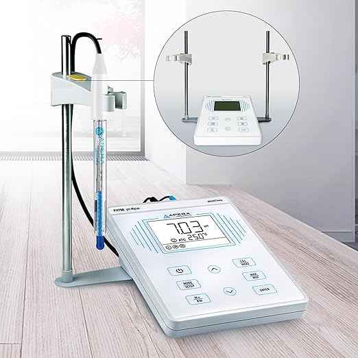 Apera Instruments PH700-VS Benchtop Lab pH Meter for Viscous Liquid Samples e.g. Coatings, Skincare Products, Syrups, Sugarcane Juice, etc.