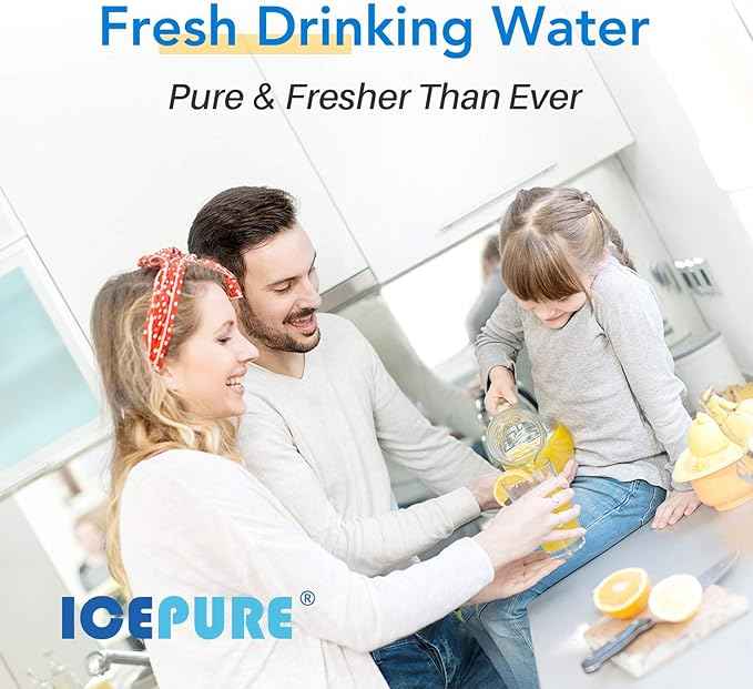 ICEPURE Replacement for Brita® Pitcher Water Filter, Brita® Pitchers and Dispensers, Classic OB03, Mavea® 107007, 35557, Everyday, UltraMax, Metro+, XL and More, 3PACK