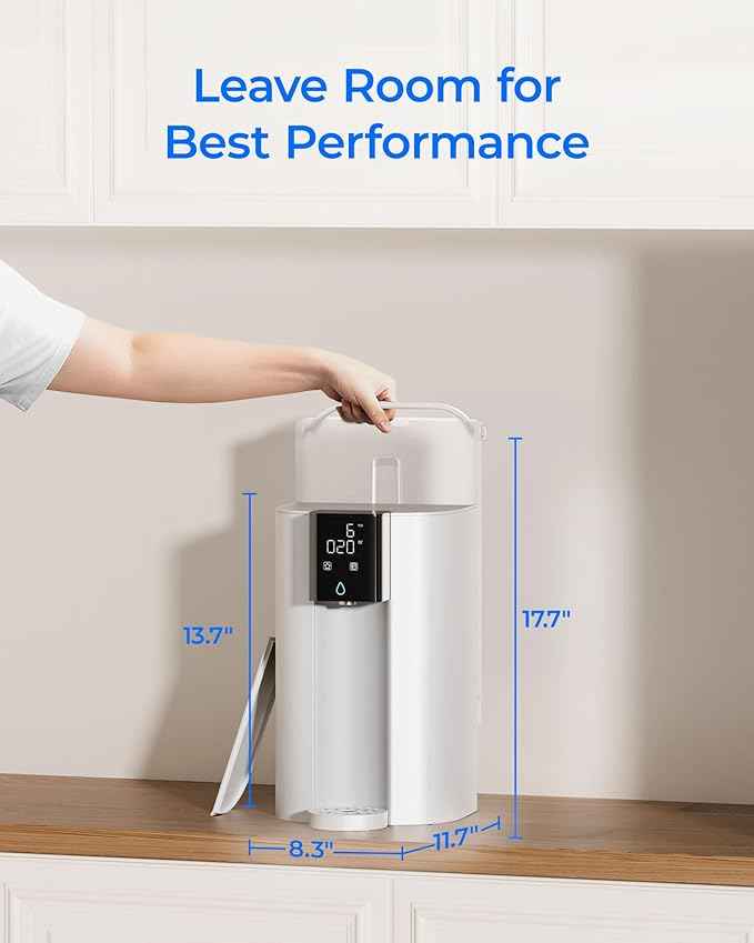 Waterdrop CoreRO Countertop Reverse Osmosis System, NSF/ANSI 58 & 372 Certified, 6-Stage, Portable Reverse Osmosis Water Filter, Reduce PFAS, No Installation Required, BPA Free, WD-C1S