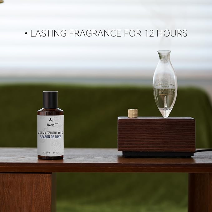 Hotel Fragrance Oil - Season of Love Essential Oils for Scent Diffuser - Rose, Orange, Lychee, Musk - Home Luxury Scents Aroma Fragrance for Home, Office