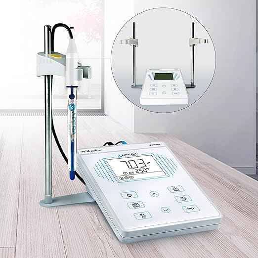 Apera Instruments PH700-SA Benchtop Lab pH Meter for Strong Alkaline Solutions and/or High Salinity Solutions