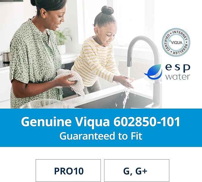 Viqua 602850-101 UV Lamp and Sleeve Kit for PRO10, G, G+ Water Treatment Systems, Genuine OEM Parts