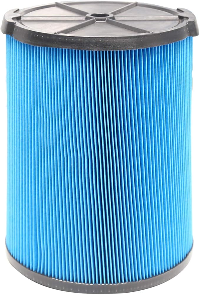 VF5000 3-Layer Pleated Paper Vacuum Filter for Rigid Vac 6-20 Gallon Wet Dry Vacuums WD1450 WD0970 WD1270 WD09700 WD06700 WD1680 WD1851 RV2400A - AquaVibe