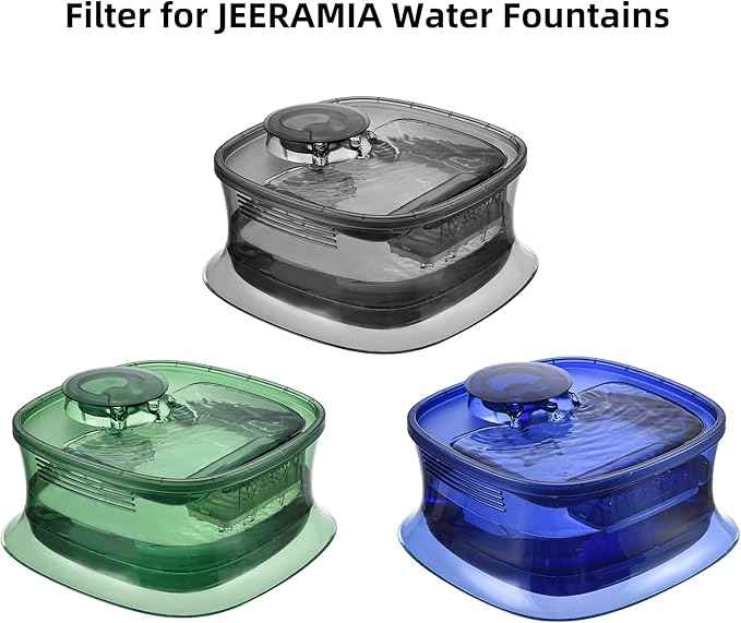 Cat Water Fountain Replacement Filters 8 Pcs