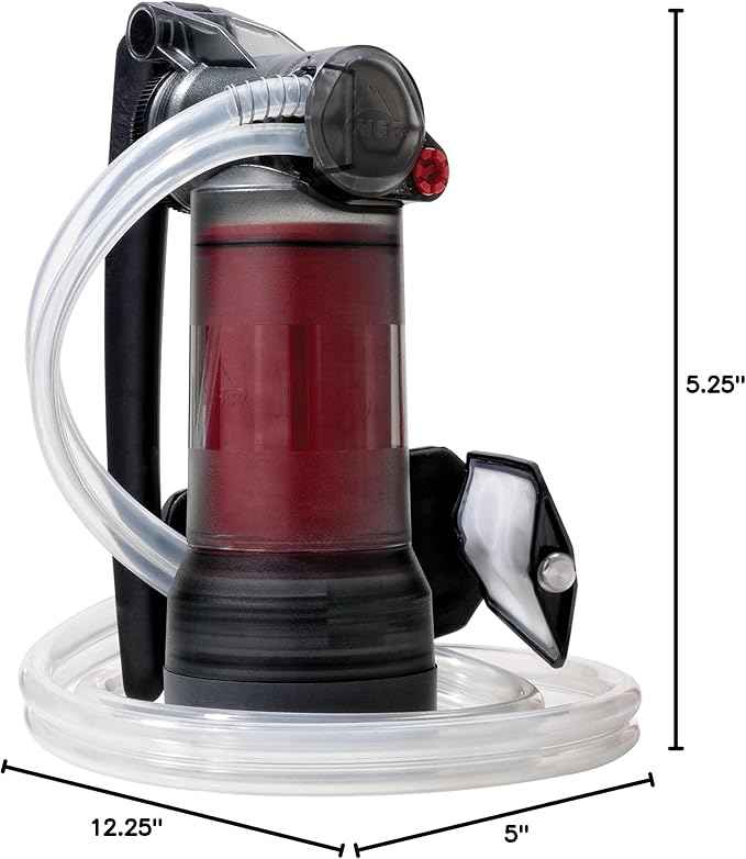 MSR Guardian Water Purifier for Backcountry Use, Global Travel, and Emergency Preparedness
