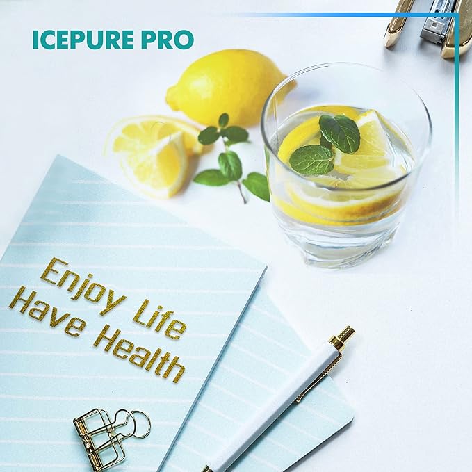 ICEPURE PLUS 5231JA2006A NSF/ANSI 53&42 Refrigerator Water Filter Replacement for LG LT600P, Kenmore 46-9990, 5231JA2006B, 5231JA2006E, LT600P-B, 469990, FML-2, LFX25975ST, LFX25960ST, 2PACK