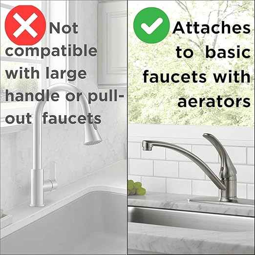PUR Faucet Mount Verticle Water Filtration System, Black with 4 Replacement Filters Included