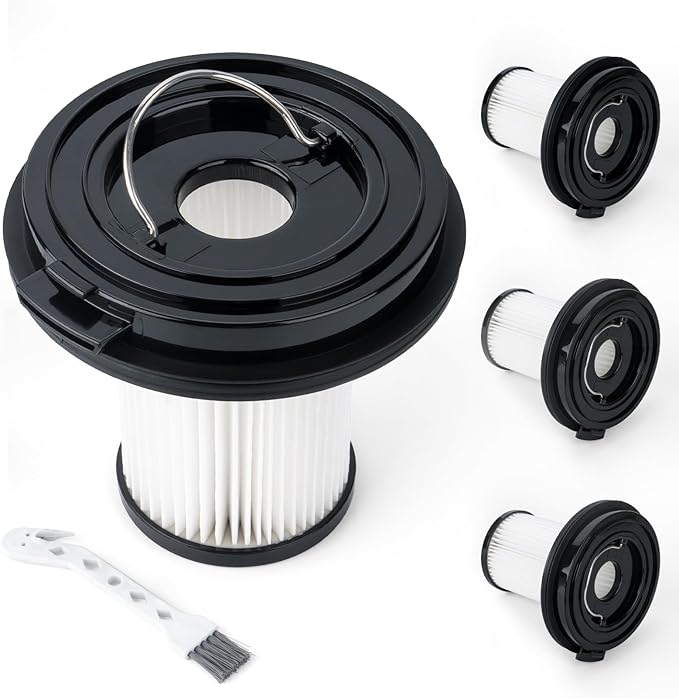 Leemone Filter Replacements for Bissell CleanView XR 200W / CleanView XR Pet 300W / Powerlifter Turbo Cordless Stick Vacuum Cleaner 3789, 3789U, 3789X, 3797, 3797V, 3797W, Part 1638010, 4 Pack - AquaVibe