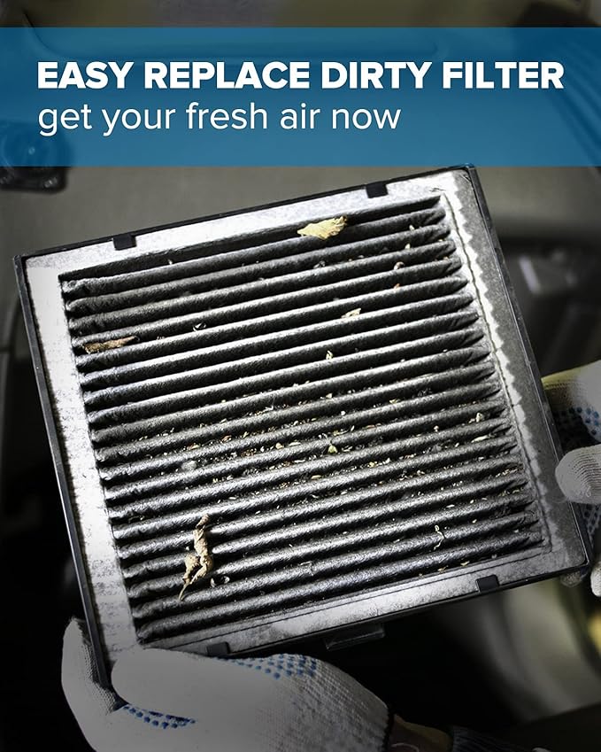 PHILTOP Cabin Air Filter, ACF040 (CF12237) Replace Versa (2014-2020), Micra (2015-2019), NV200 (2017-2021), Premium Cabin Filter with Activated Carbon Filter