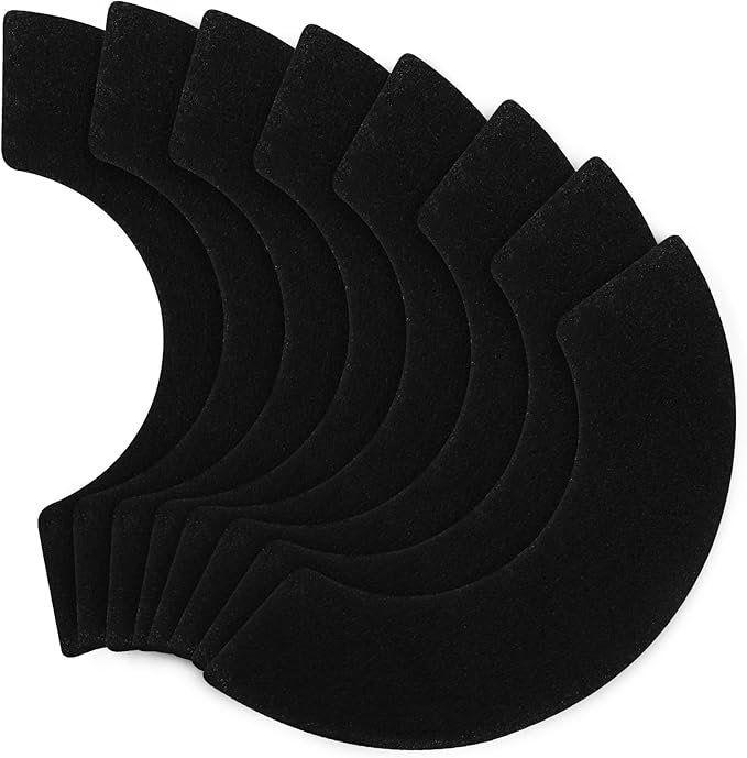 8 Pack Carbon Filters Compatible with Litter-Robot 4 Activated Charcoal Charcoal Filters for Litter Box Carbon Premium Filter to Eliminate Odors Control Damp from Pets and Keep Home Fresh - AquaVibe