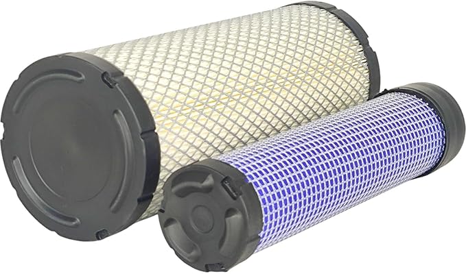 Outer Inner Air Filter Set 40007575 40514270 Compatible with LS i3030 i3040 MT235E MT335H MT340HC G3033H G3038H R3029 R3039 R4010 R4020 R4041 R4047 XG3032 XG3037 XR3032 XR3135 XR3140 Tractor