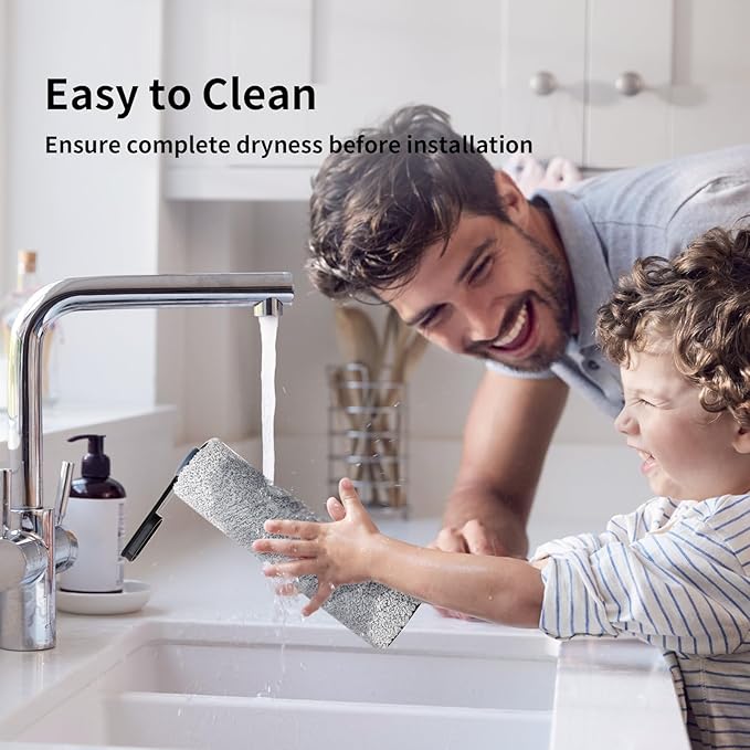 keluke Only S5Combo - Replacement Roller Brush and Filters Compatible with Tineco Floor One S5Combo Wet Dry Cordless Vacuum Cleaner(Not for Others S5 Series Models) 3 Brushes Roller,3 Filters - AquaVibe
