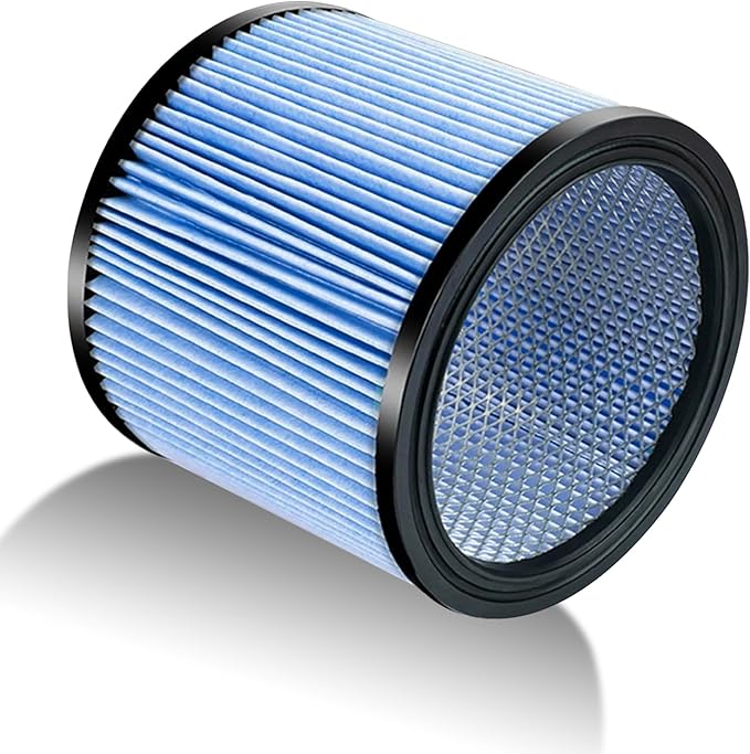 90304 Filter Replacement Parts Compatible with Shop Vac 90304 90350 90333, Fits Most 5 Gallon Up Wet Dry Vacuum Cleaner. Part # 90304, 90585 (1PCS) - AquaVibe
