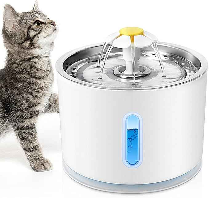3PCS Yellow Cat Fountain Replacement Flower Nozzle Head,Pet Water Fountain Nozzle Replacement,Be Appropriate for Cat Fountain Automatic Drinking Water Dispenser Fountain Attachment