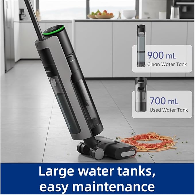 Clean/Dirty Water Tank Compatible with Dreame H12 Dual ，H12 Pro Wet/Dry Vacuum Cleaner Parts Replacement，Clean Water Tank Parts (1pcs Clean Water Tank)
