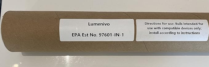 lumenivo S810RL Water UV Lamp 38W Replacement UV Light for Water Filter System S8Q-PA, S8Q and S8Q-Gold - 32 Inches UV Bulb S810RL with 4-Pin Step 3-Level Base - 2 Pack