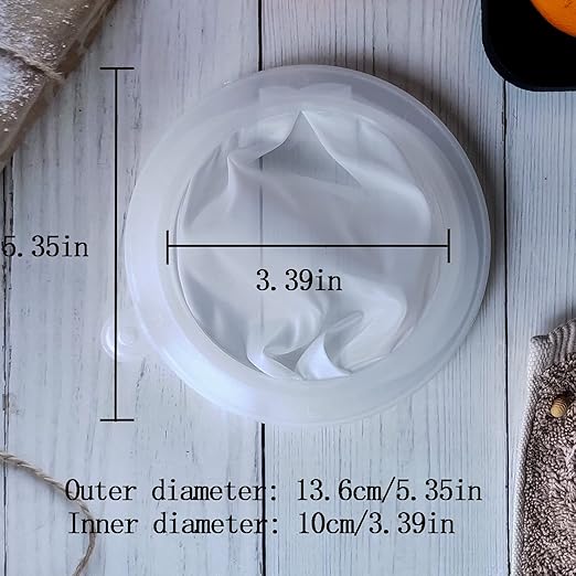 4 Pieces 200 Mesh Strainer Kitchen Food Filter，Ultra-Fine Nylon Mesh Sieve，Plastic fine mesh Colander for Filtering Soy Milk, Coffee, Milk, Yogurt, Juice