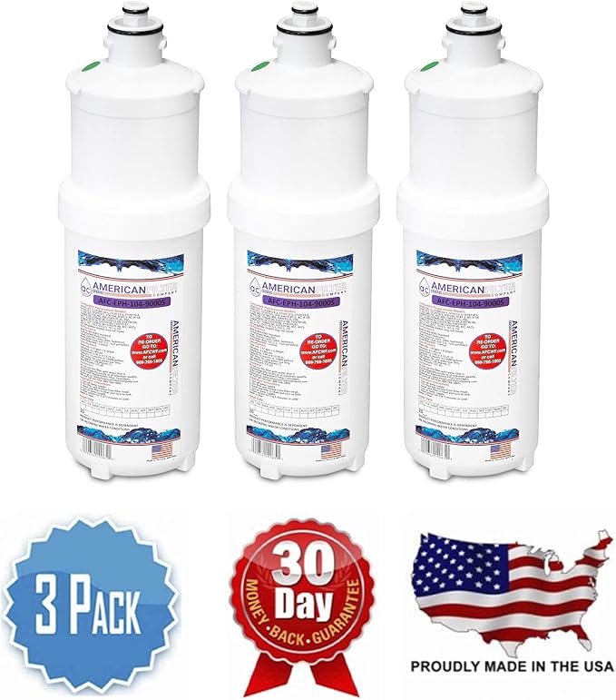 American Filter Company®, water Filters, Model # AFC-EPH-104-9000S, Compatible with 3M(R) Cuno(R) CFS9112-S Filters 3-Filters