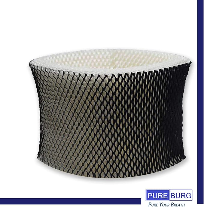 PUREBURG HWF64 Wick Filters Compatible with Holmes HWF64 Filter B fits Holmes HM1730 HM1745 HM1746 HM1750 HM2200 Sunbeam SCM1745 SCM1746 Bionaire BWF64 BWF64CS BCM1745 BCM1745-C BCM2200,2-Pack
