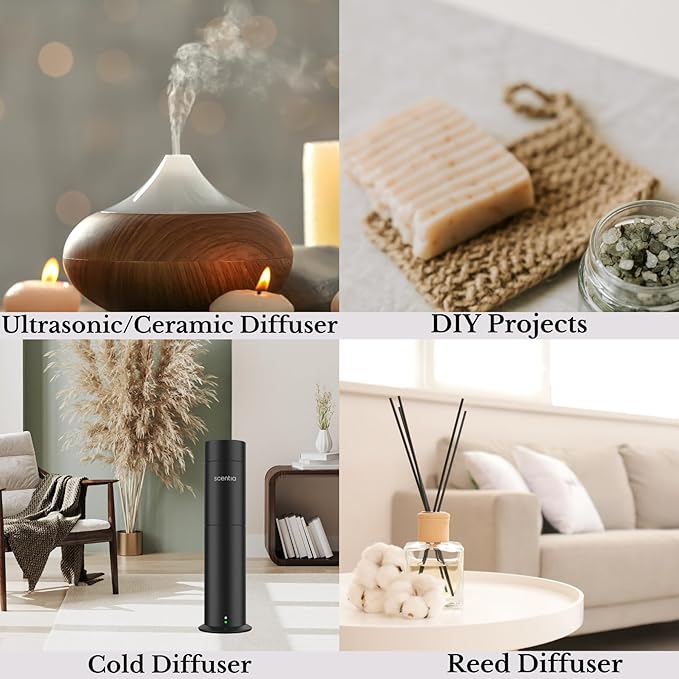 Diffuser Oil Inspired by TF's Oud Wood Perfume, Scentia Oud Royal Fragrance Oil, Perfume Dupe, Aromatherapy Essential Oil Fragrance Set for Ultrasonic, Cold Diffusers, Candle Making 50 mL, 1.67Fl Oz