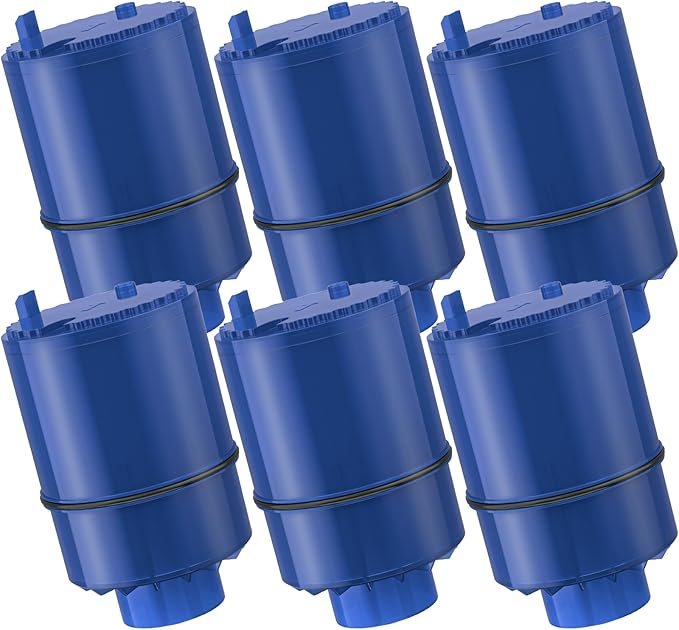 Fil-Fresh 6-Pack Water Filter Replacement for PUR, Pur® RF-9999® PLUS Faucet Water Filtration System, NSF Certified, Replace Mineral Core Faucet Mount Water Filter