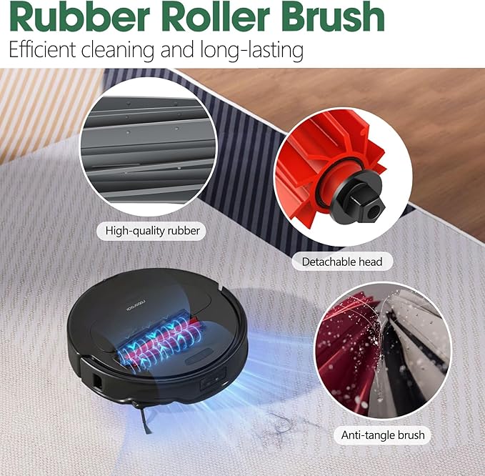 23PCS Replacement Accessories Kit Compatible with Roborock Qrevo Master/Qrevo Slim Includes Dual Main Brush, HEPA Filters, Mop Pads, Side Brushes, Dust Bags and Cleaning Tools - AquaVibe
