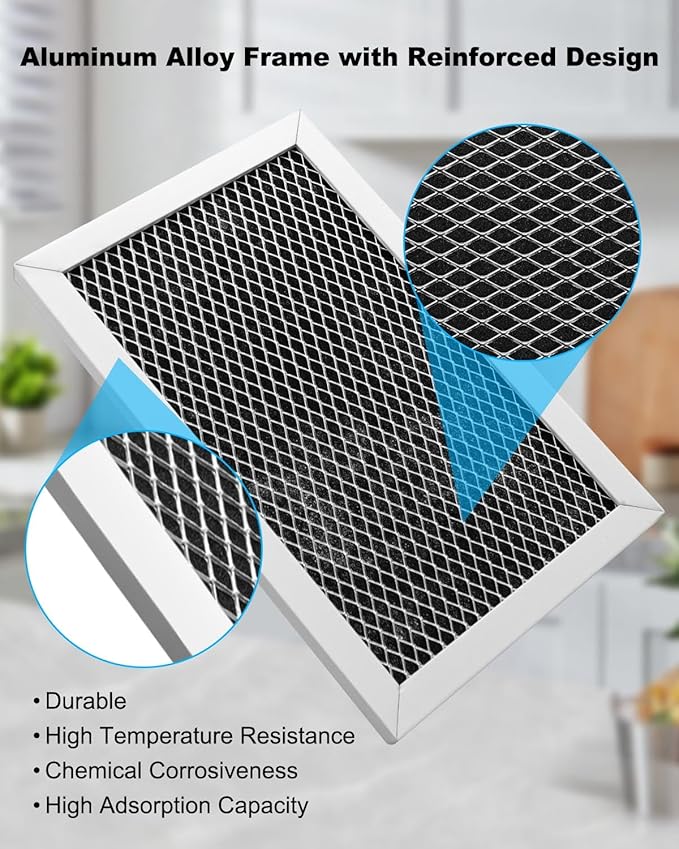 Microwave Charcoal Filter Fit for GE JVM6175EK5ES JVM6172SK5SS JVM6175SK5SS JVM6175YK5FS