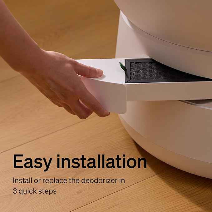 PETLIBRO Luma Automatic Cat Litter Box Activated Carbon Filter for Self Cleaning Litter Box, Air Purifier Filter, Easy Installation