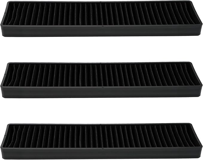 3-Pack WB06X10807 Microwave Filter Replacement Charcoal Filters for GE Microwaves JVM7195EK5ES/JVM7195SK6SS/PNM9216SK5SS