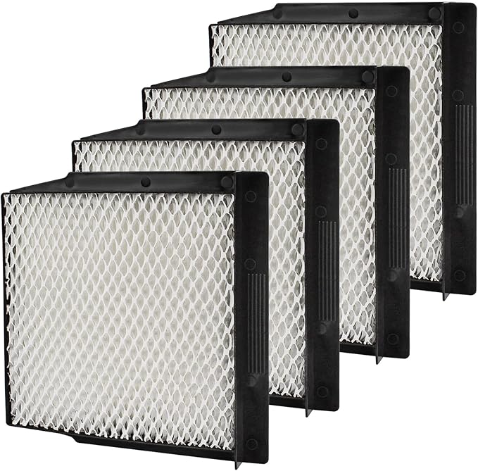 Ximoon 1040 Essick Humidifier Wick Filter Replacement for AIRCARE Air Humidifier B40 B40-C Humidifier Wick Filter, Fit 3D6100 5D6700 76D100 D46720 E35000 E27000 MA0300 MA0500 B23 DP3 B40-4 Pack
