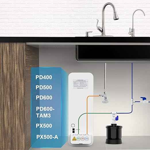 Frizzlife MWT3 Pressure Mini Water Tank with Ice Maker Installation Kit for Tankless Reverse Osmosis System PD400, PD500, PD600, PX500, PX500-A, PD800, PD1000, G2, G3, D4, D6