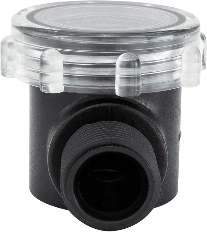 RV Replacement Water Pump Strainer | 1/2 Twist-On Pipe Strainer